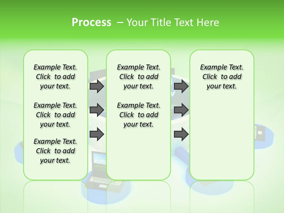 Mobility Earth Isolated PowerPoint Template