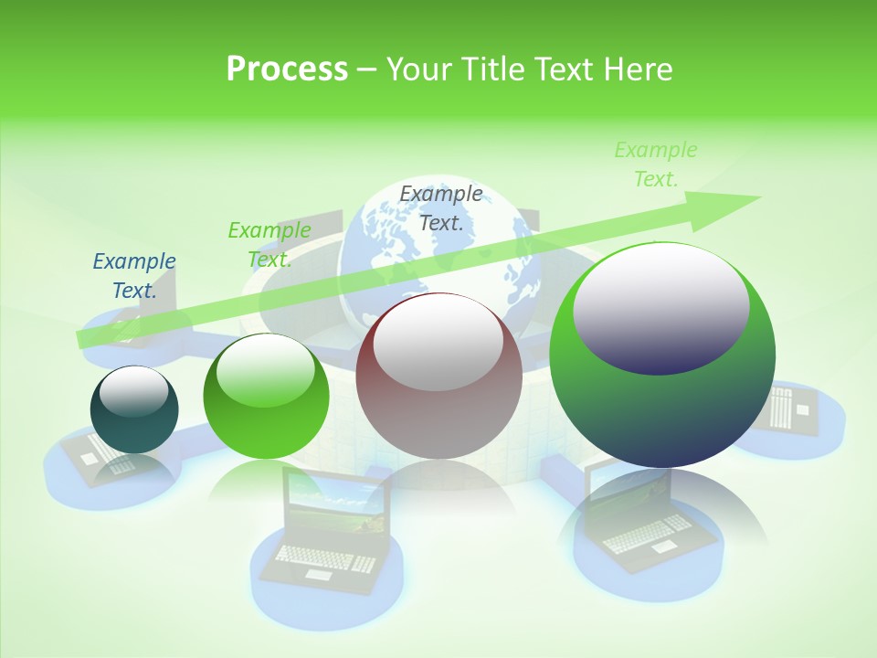 Mobility Earth Isolated PowerPoint Template