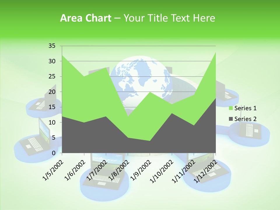 Mobility Earth Isolated PowerPoint Template