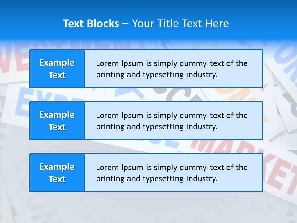 Solution News Bank PowerPoint Template