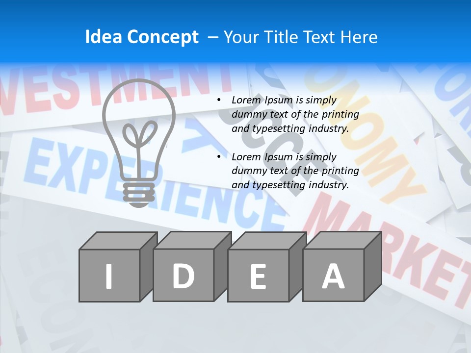 Solution News Bank PowerPoint Template