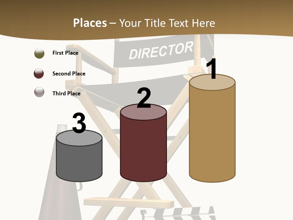 Illustration Festival Megaphone PowerPoint Template