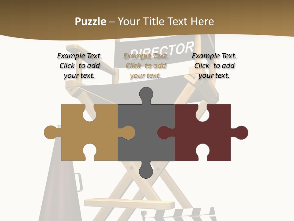 Illustration Festival Megaphone PowerPoint Template