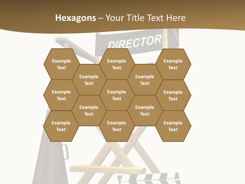 Illustration Festival Megaphone PowerPoint Template