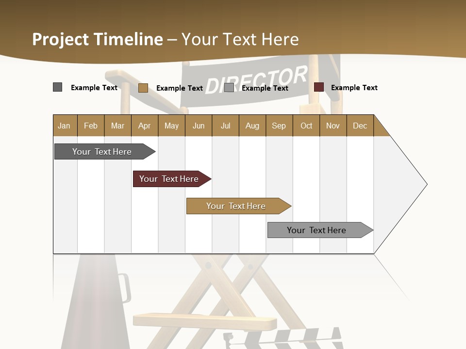 Illustration Festival Megaphone PowerPoint Template
