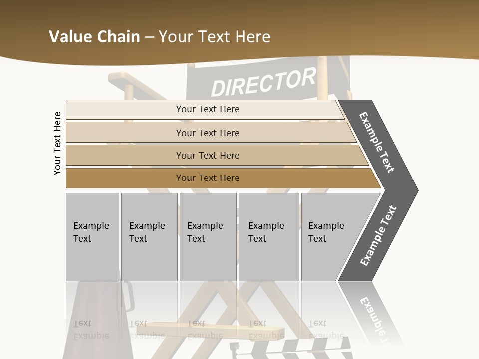 Illustration Festival Megaphone PowerPoint Template