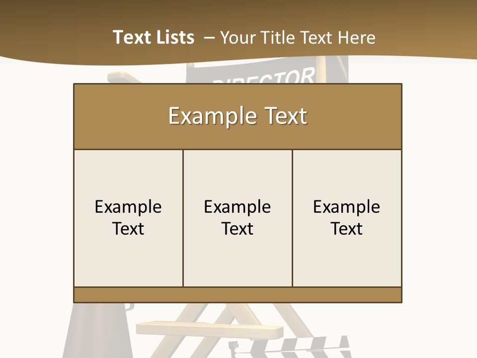 Illustration Festival Megaphone PowerPoint Template