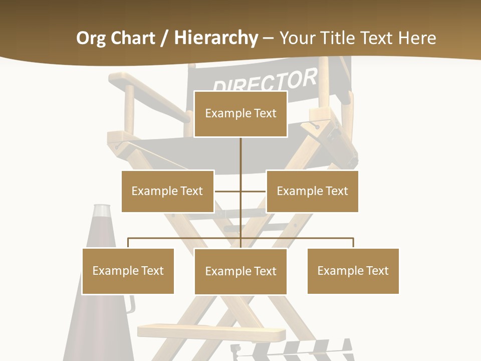 Illustration Festival Megaphone PowerPoint Template