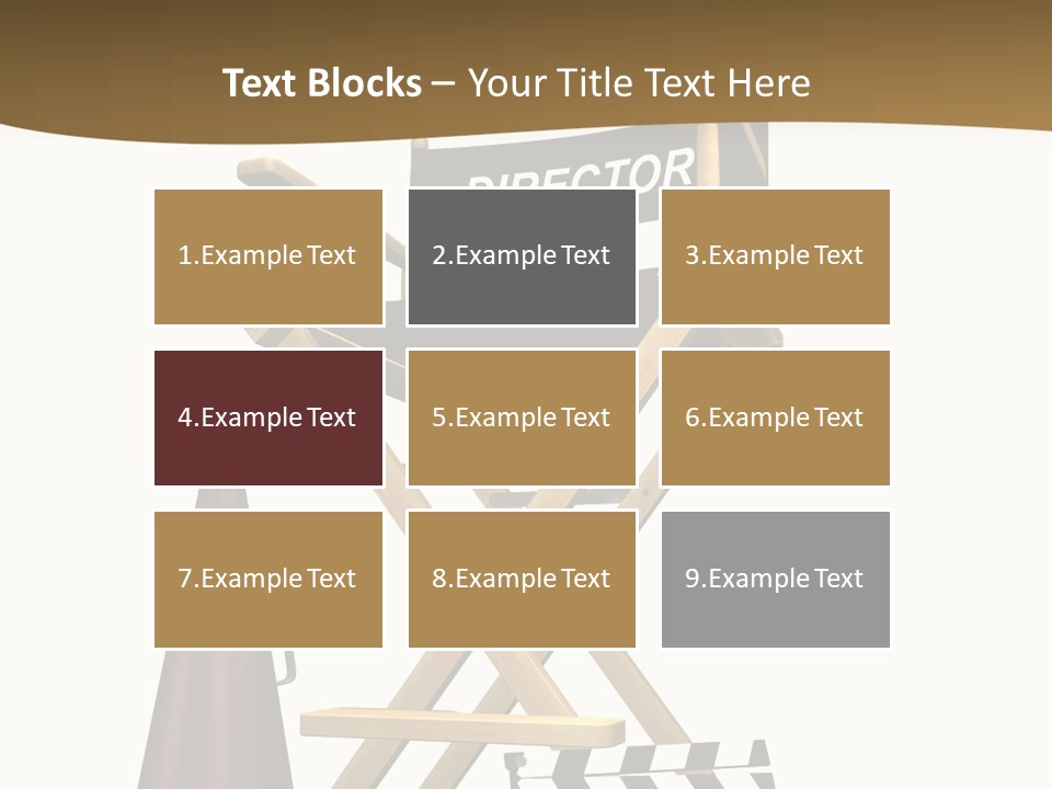 Illustration Festival Megaphone PowerPoint Template