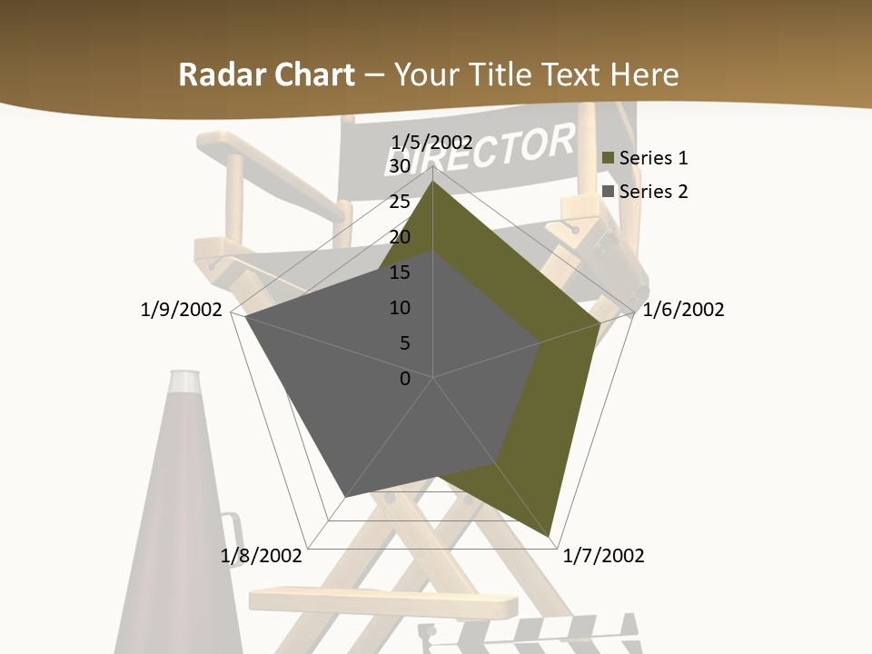 Illustration Festival Megaphone PowerPoint Template