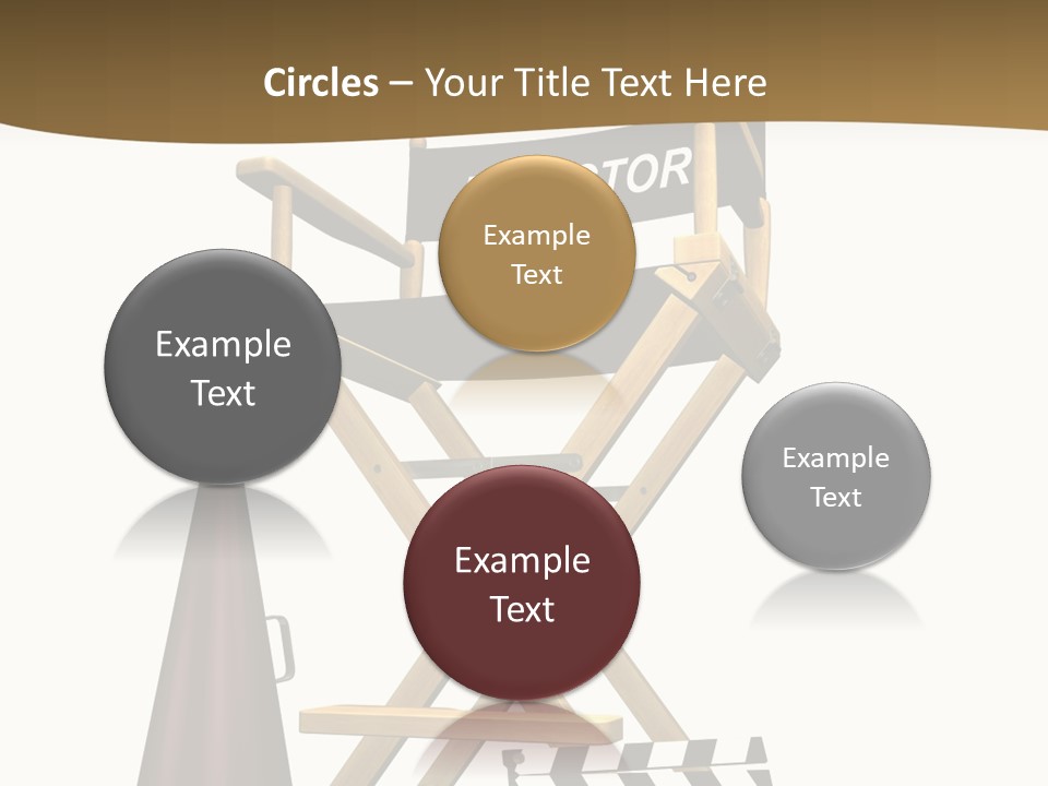 Illustration Festival Megaphone PowerPoint Template