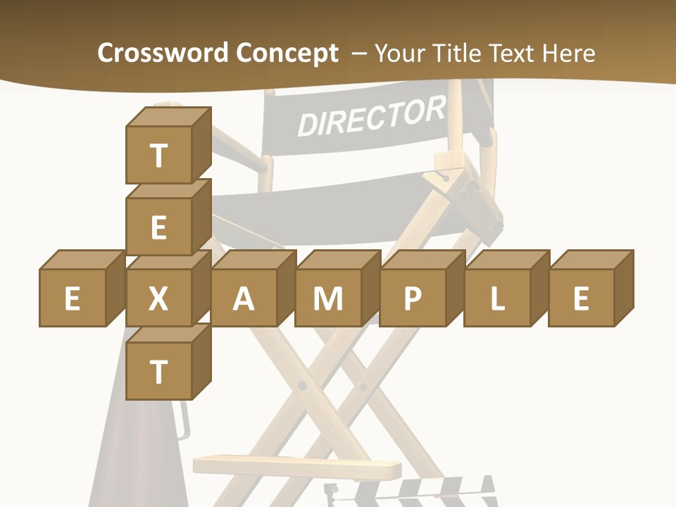 Illustration Festival Megaphone PowerPoint Template