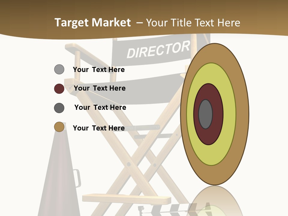 Illustration Festival Megaphone PowerPoint Template