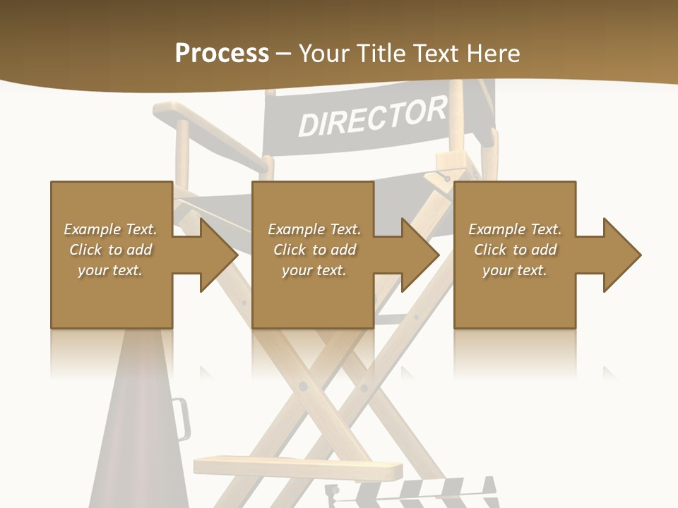 Illustration Festival Megaphone PowerPoint Template