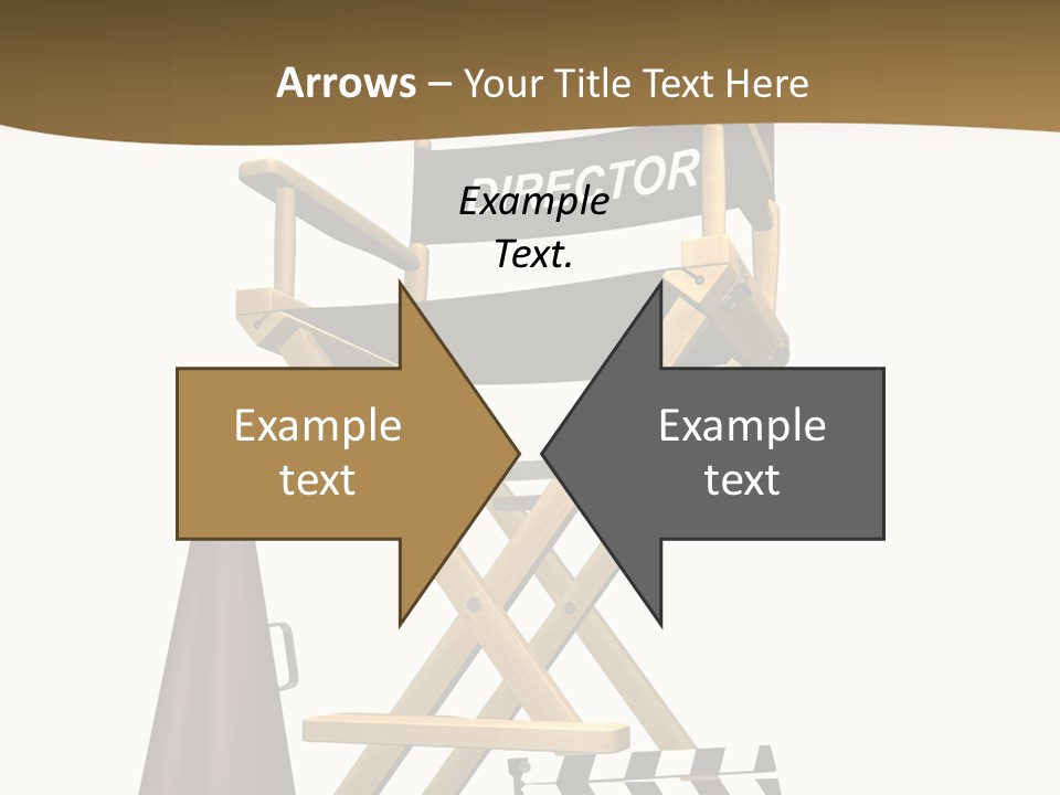 Illustration Festival Megaphone PowerPoint Template