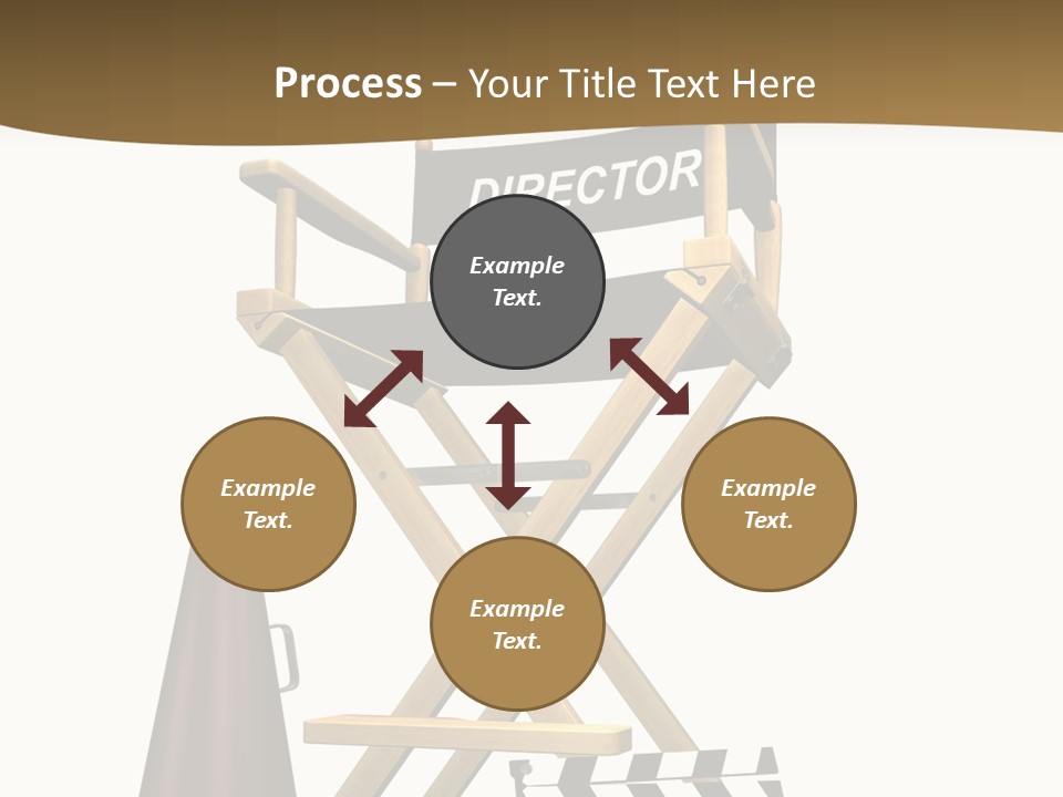 Illustration Festival Megaphone PowerPoint Template