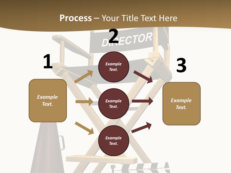 Illustration Festival Megaphone PowerPoint Template