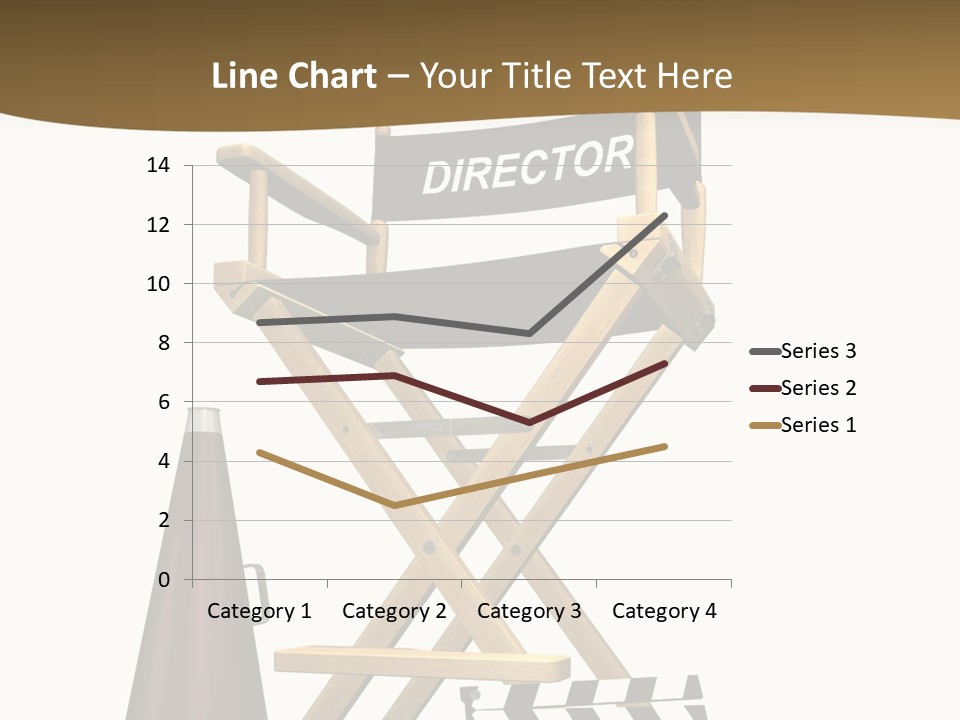 Illustration Festival Megaphone PowerPoint Template