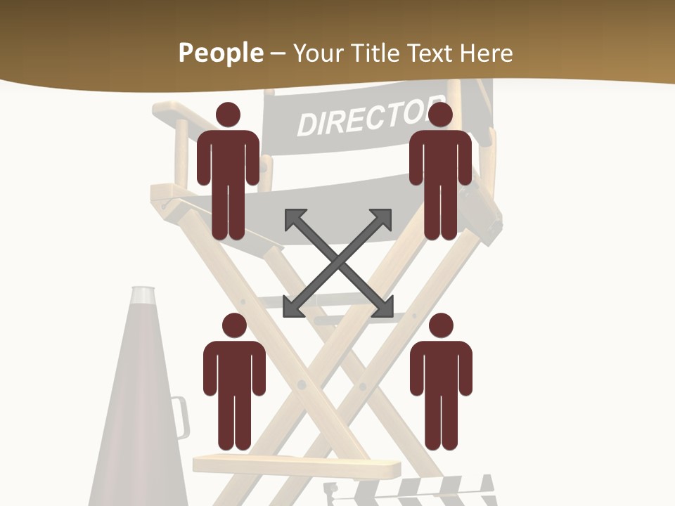 Illustration Festival Megaphone PowerPoint Template