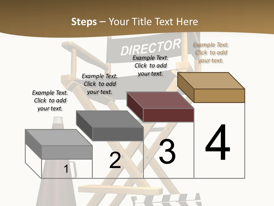 Illustration Festival Megaphone PowerPoint Template