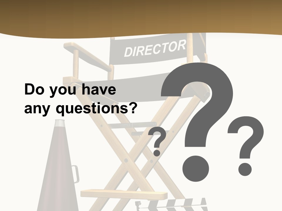 Illustration Festival Megaphone PowerPoint Template