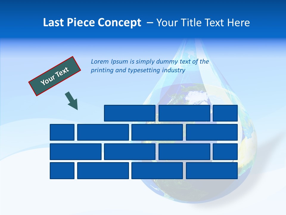 Global Refracted Green PowerPoint Template