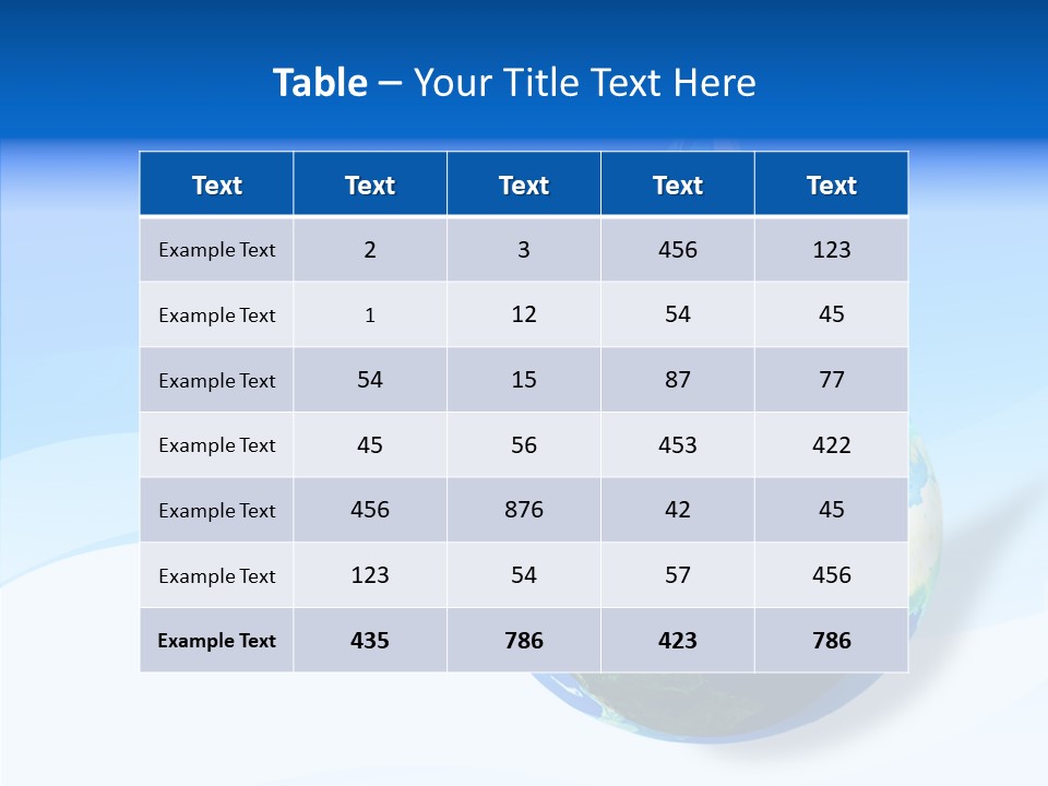 Global Refracted Green PowerPoint Template