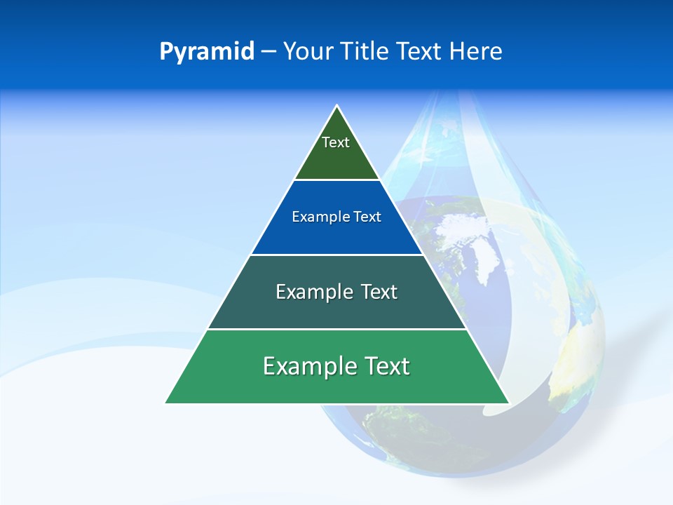 Global Refracted Green PowerPoint Template