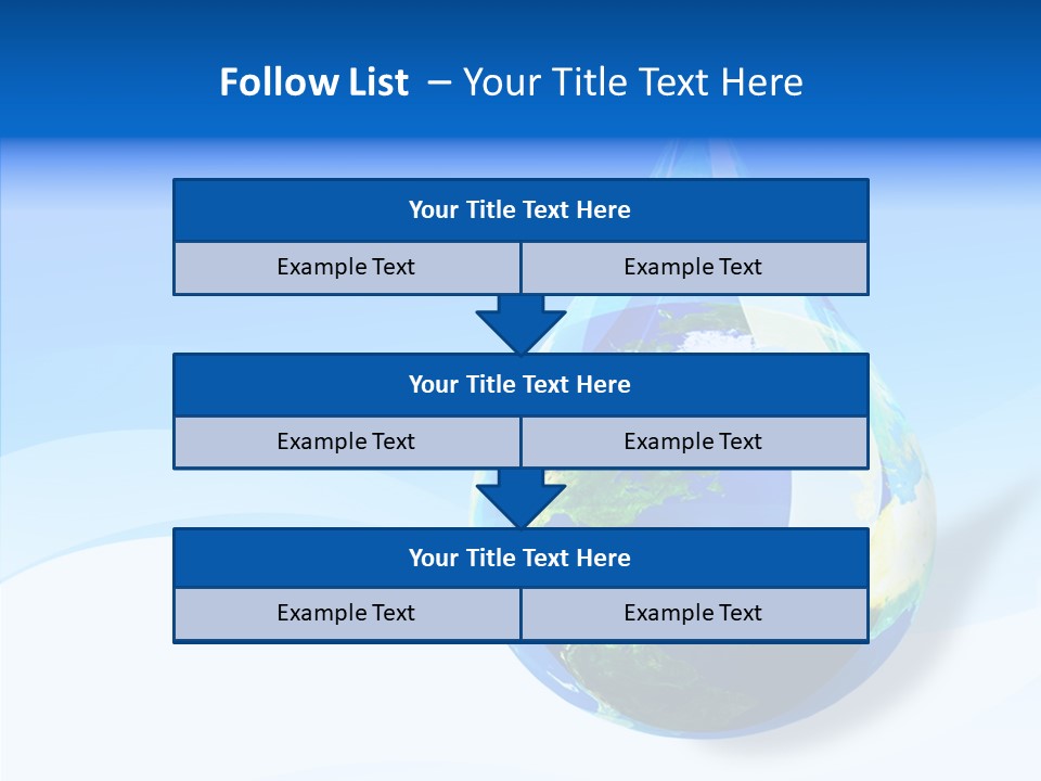 Global Refracted Green PowerPoint Template