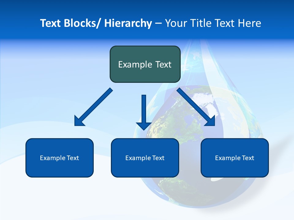 Global Refracted Green PowerPoint Template