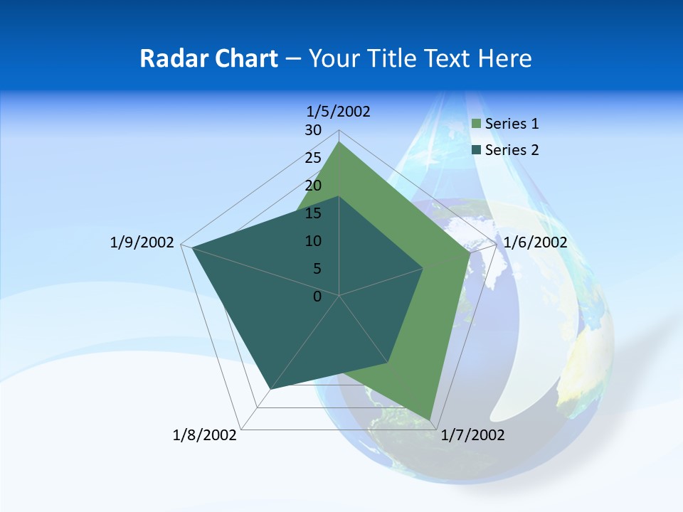 Global Refracted Green PowerPoint Template