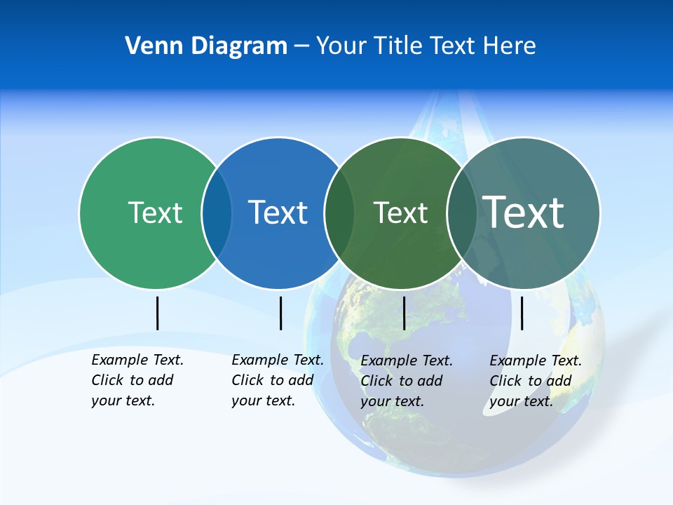 Global Refracted Green PowerPoint Template