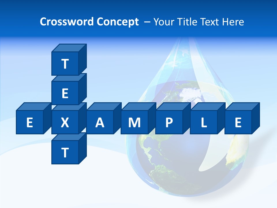 Global Refracted Green PowerPoint Template