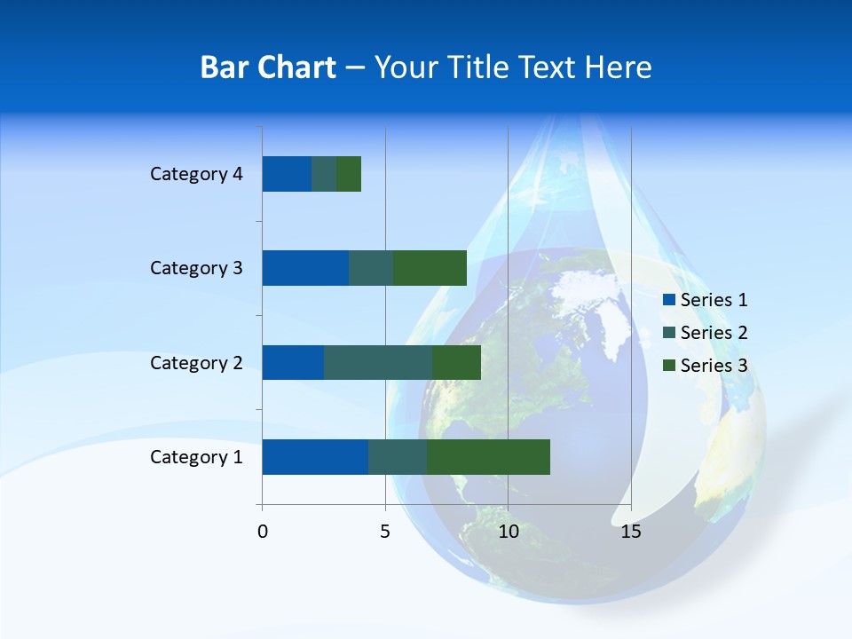 Global Refracted Green PowerPoint Template