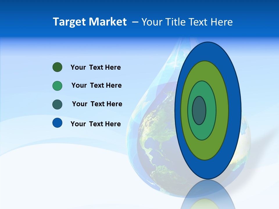 Global Refracted Green PowerPoint Template