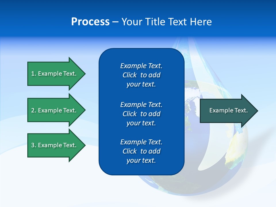Global Refracted Green PowerPoint Template