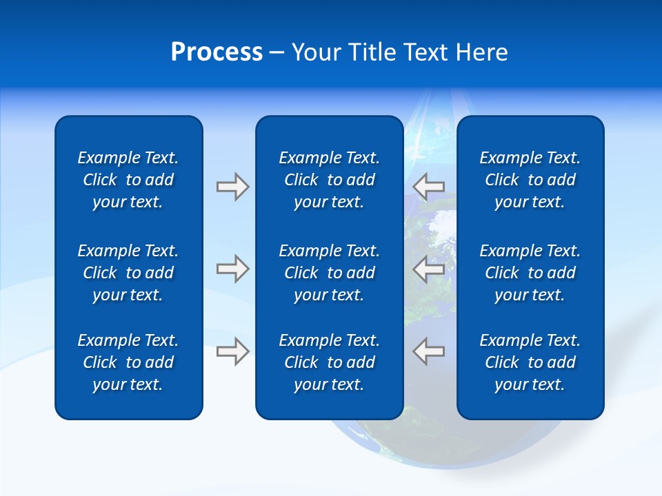 Global Refracted Green PowerPoint Template
