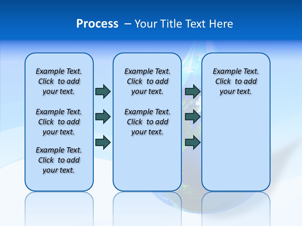 Global Refracted Green PowerPoint Template