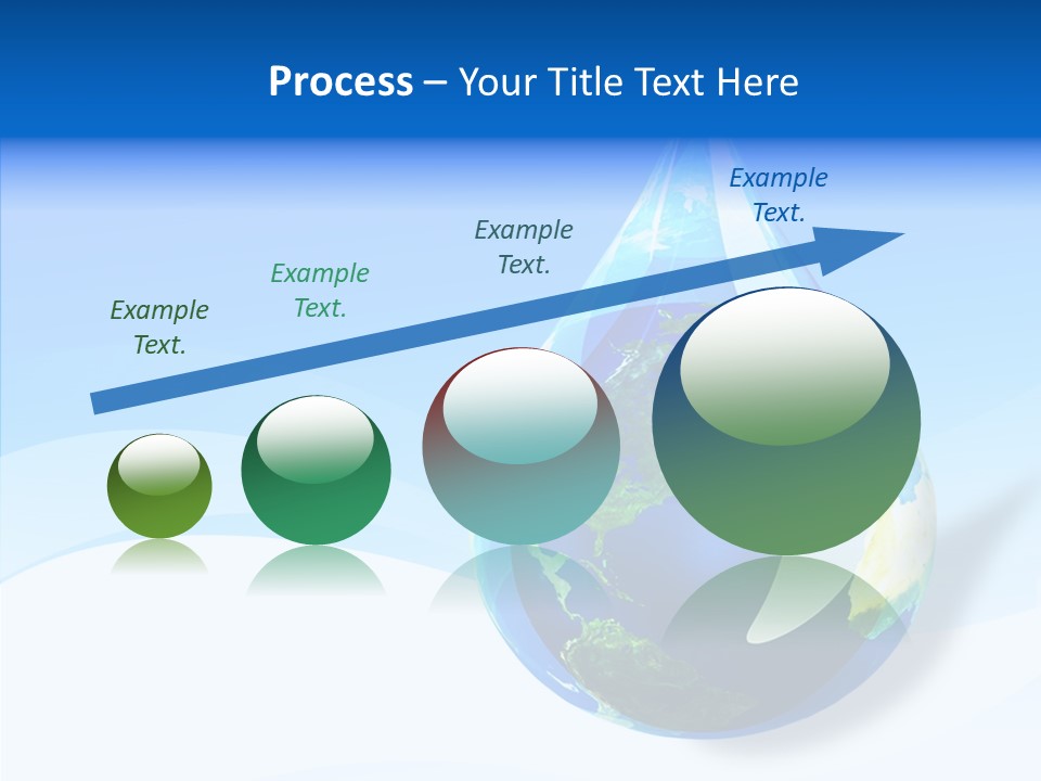 Global Refracted Green PowerPoint Template