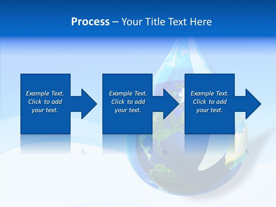 Global Refracted Green PowerPoint Template