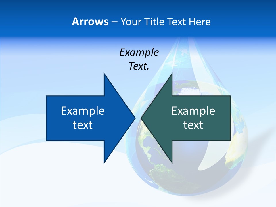 Global Refracted Green PowerPoint Template