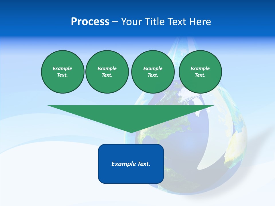 Global Refracted Green PowerPoint Template