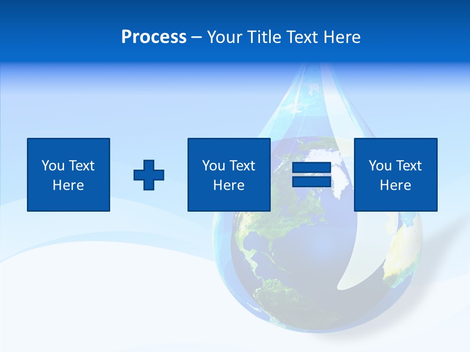 Global Refracted Green PowerPoint Template