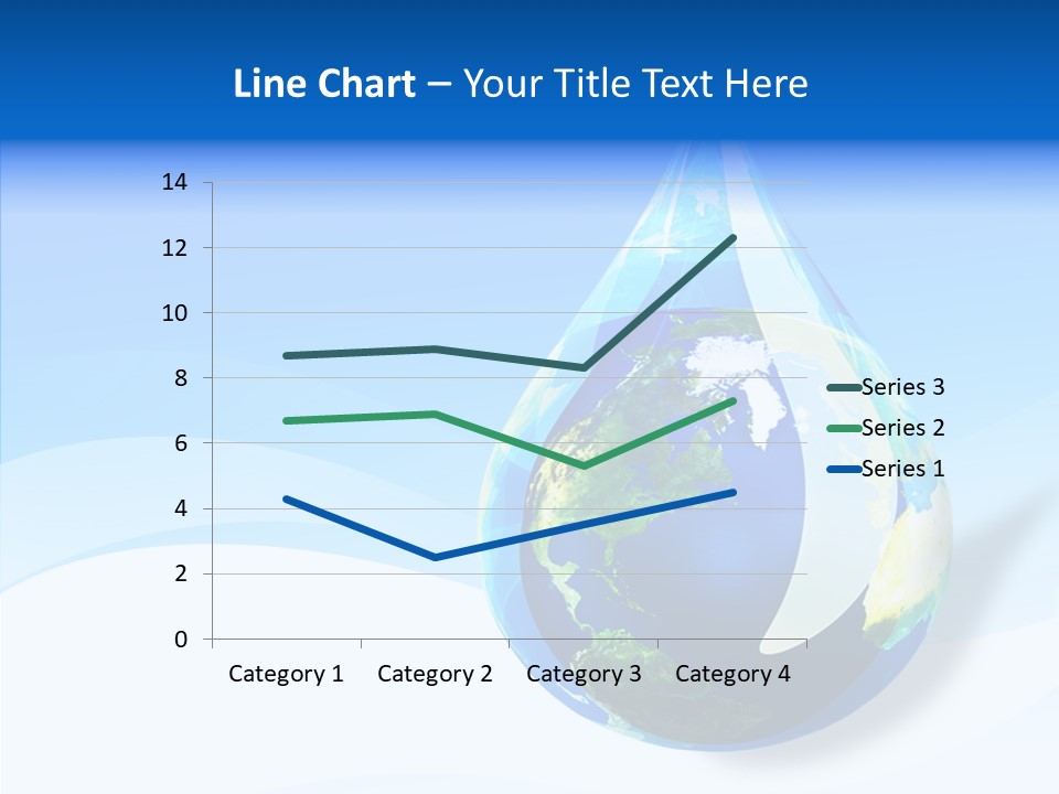 Global Refracted Green PowerPoint Template
