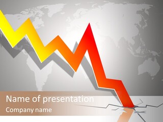 Illustration Graphs Vector PowerPoint Template