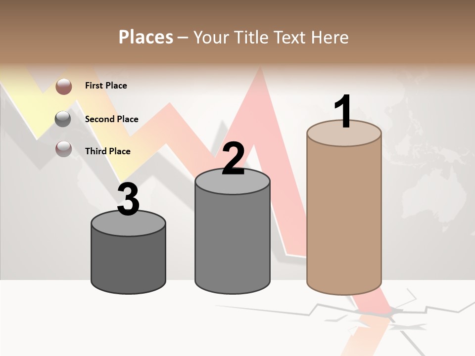 Illustration Graphs Vector PowerPoint Template