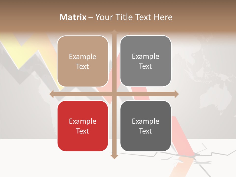 Illustration Graphs Vector PowerPoint Template