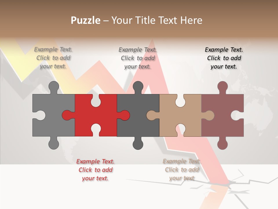 Illustration Graphs Vector PowerPoint Template