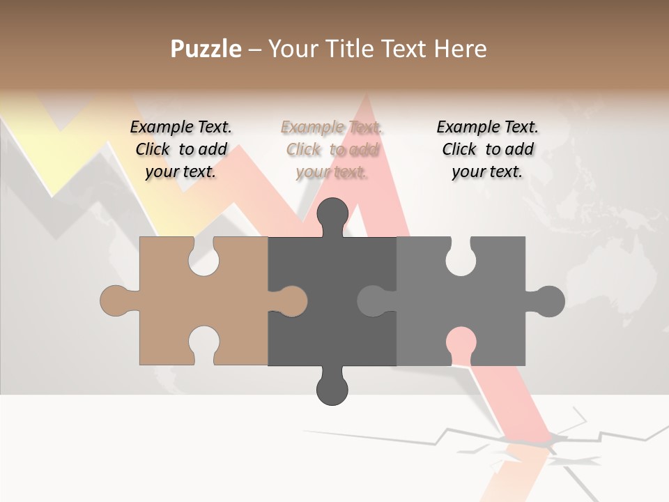 Illustration Graphs Vector PowerPoint Template