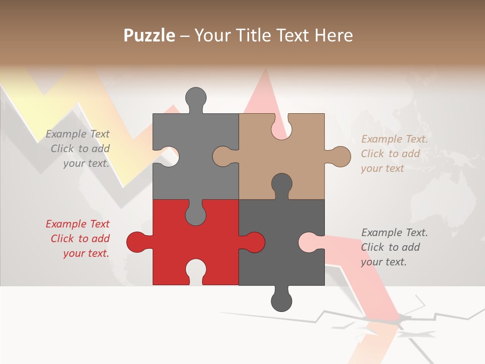 Illustration Graphs Vector PowerPoint Template